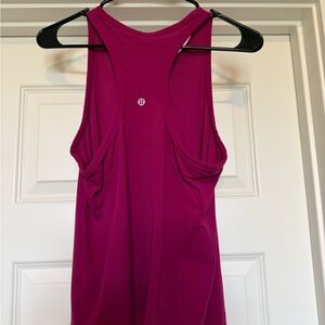 lululemon athletica Deep Magenta Racerback Tank